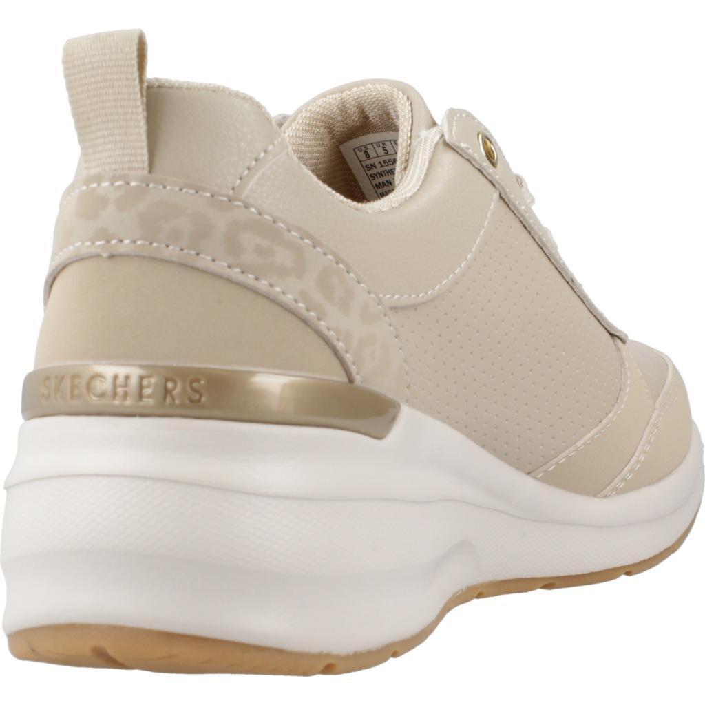 Baskets Skechers Modèle Billion Subtle Spots Couleur Beige 3/5