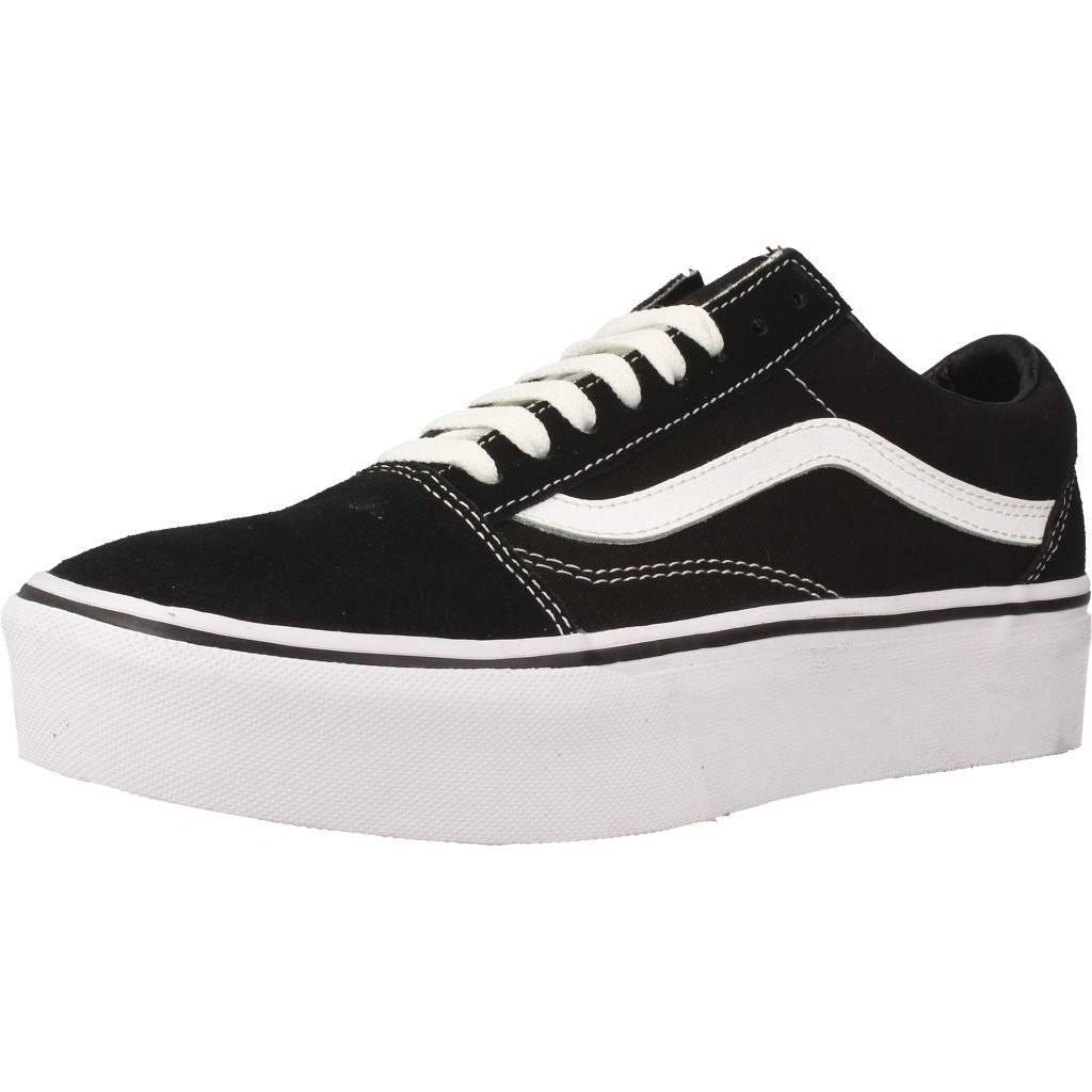 Vans - Baskets Vans Modèle Old Skool Platform Couleur Noir - Baskets - Noir - Decathlon