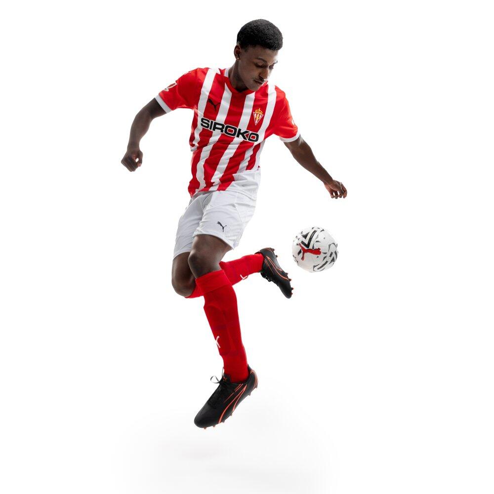 Maillot Football Officiel Puma Adulte Real Sporting de Gijón Homme et Femme Mai 3/7