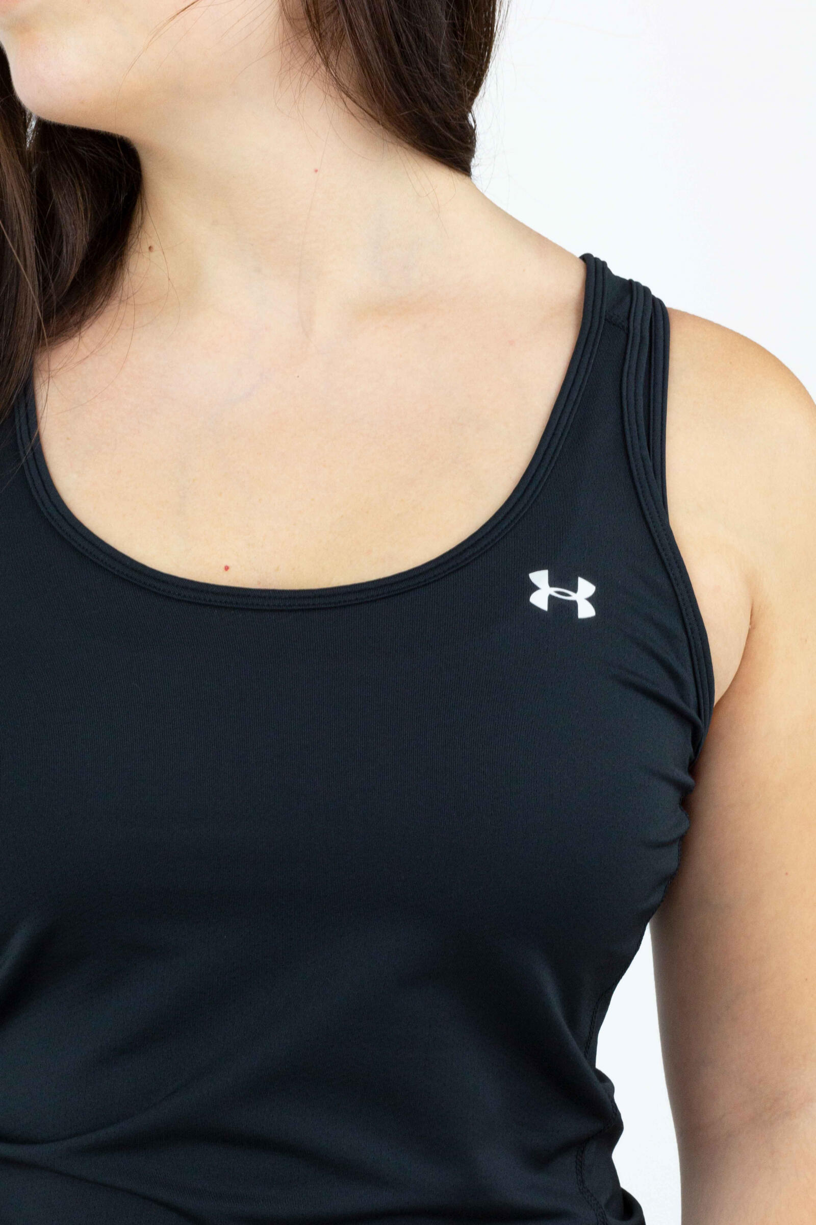 Under Armour Camiseta Racer Tank Negro 4/4