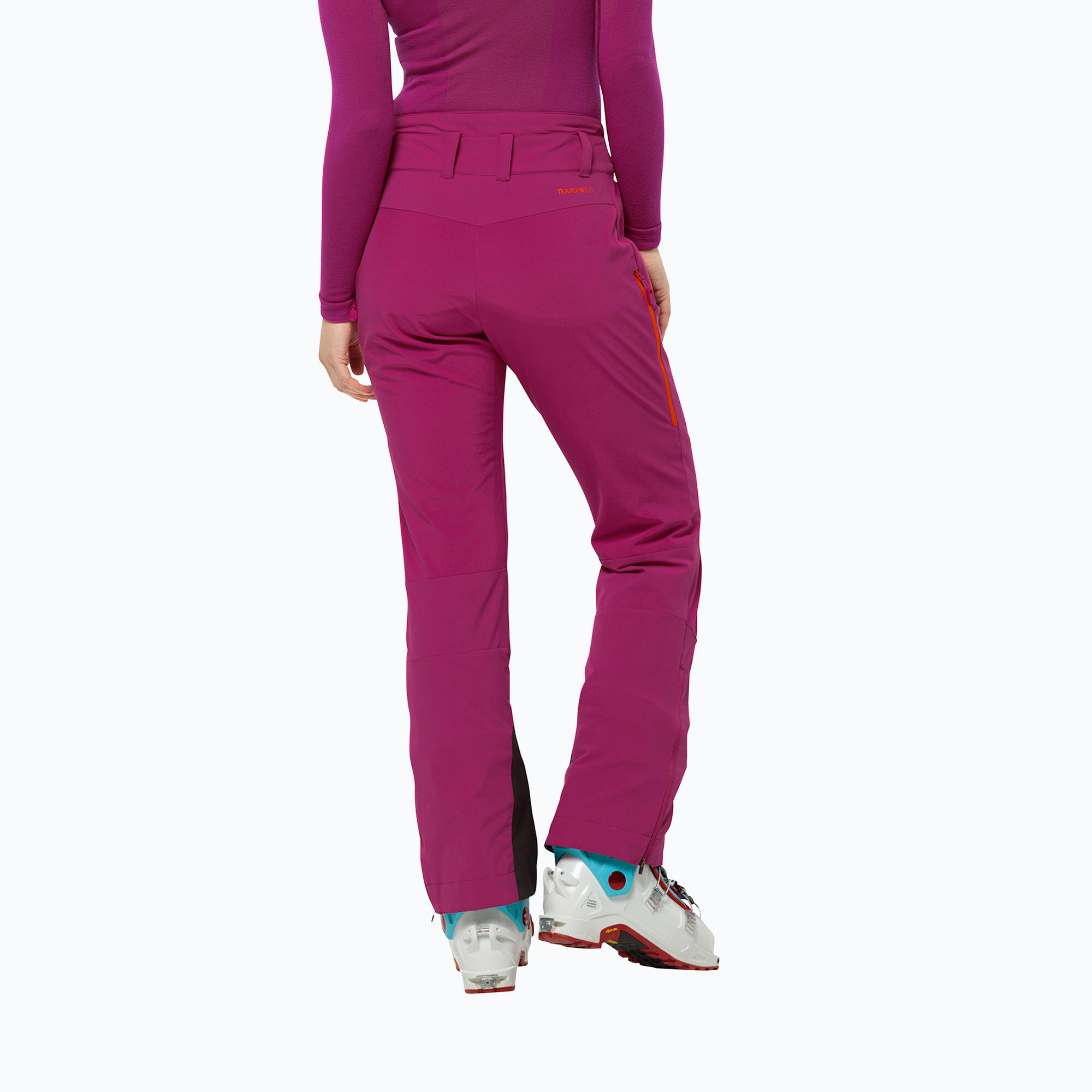 Pantalones softshell para mujer Jack Wolfskin Alpspitze Tour 2/5