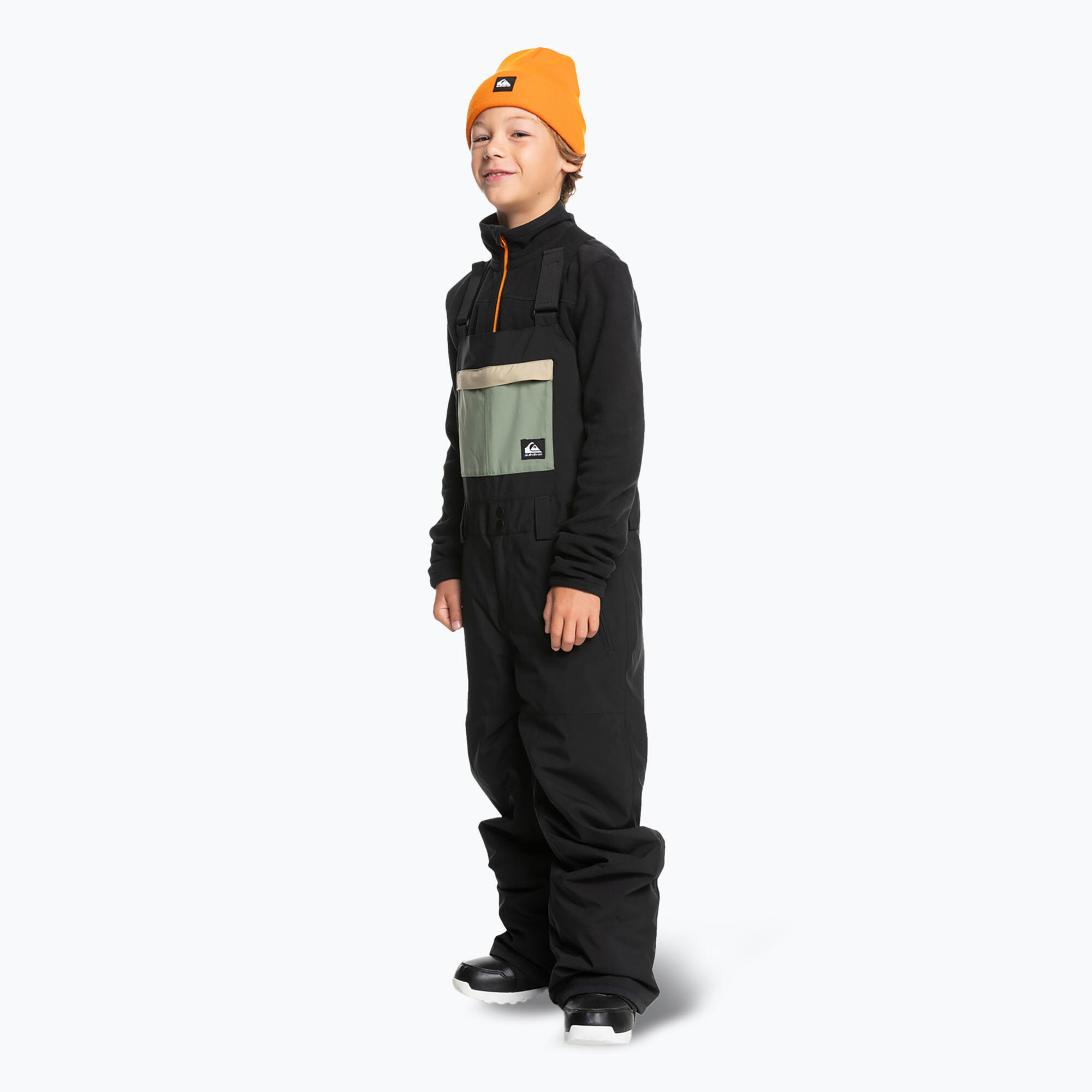 Pantaloni da snowboard per bambini Quiksilver Mash Up Bib 4/5