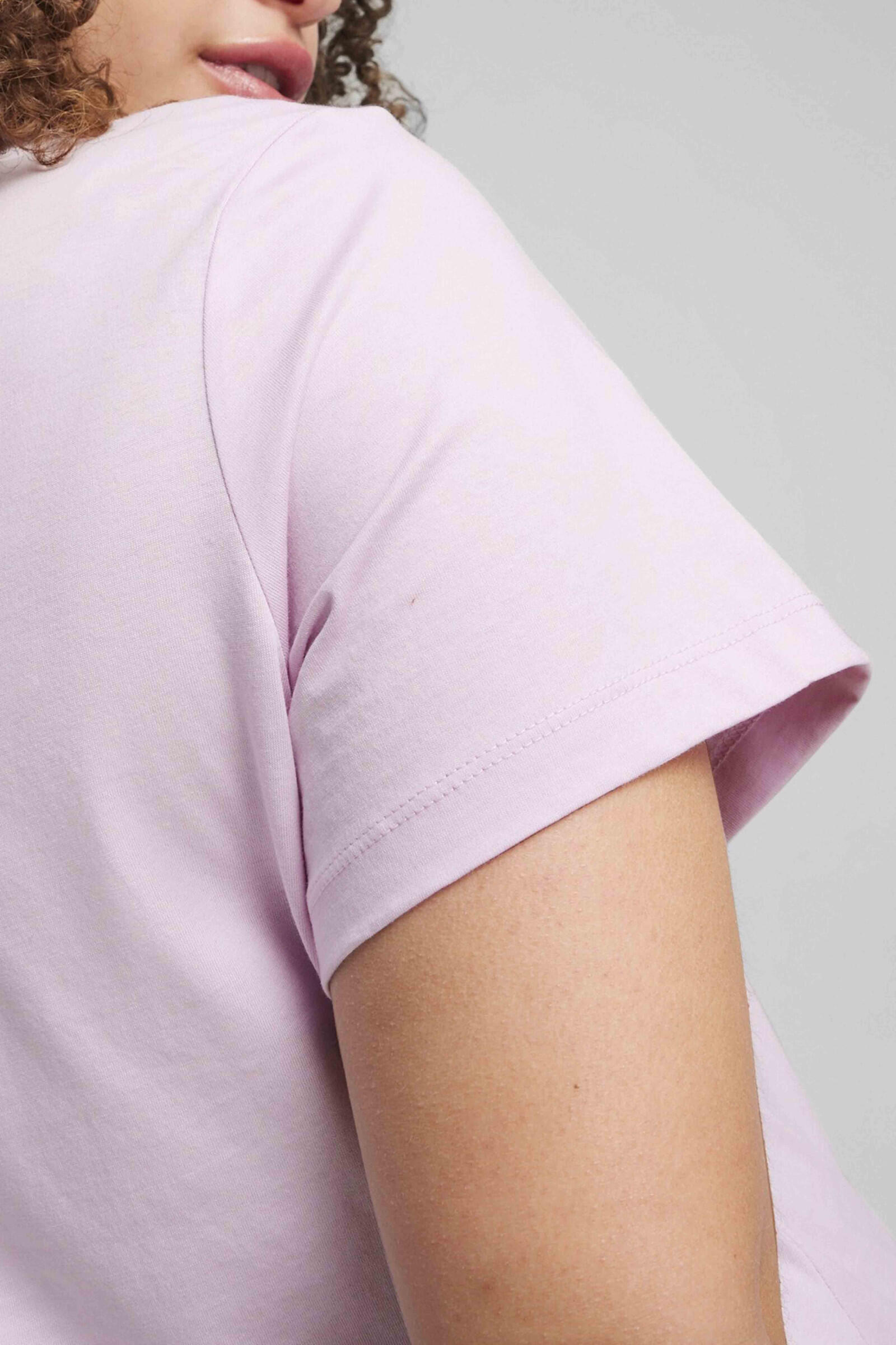 Puma Camiseta Bordada Puma Essentials+ Rosa 4/4