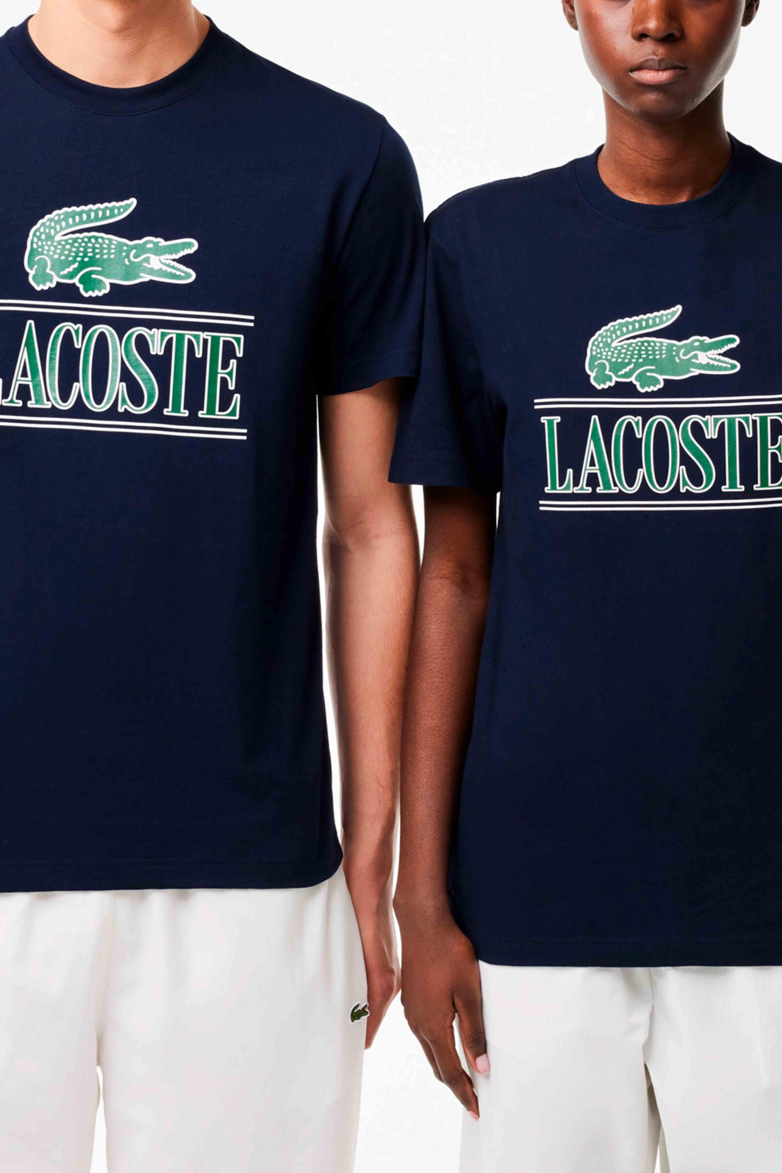 Lacoste - Camiseta Azul TH1218-166 3/4