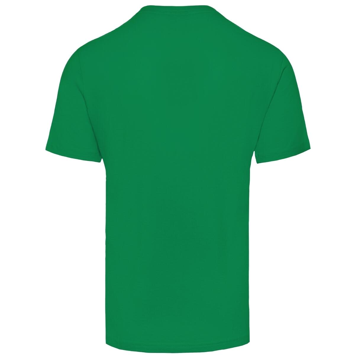 Champion Camiseta Champion Crew Neck Big Logo Verde 2/4