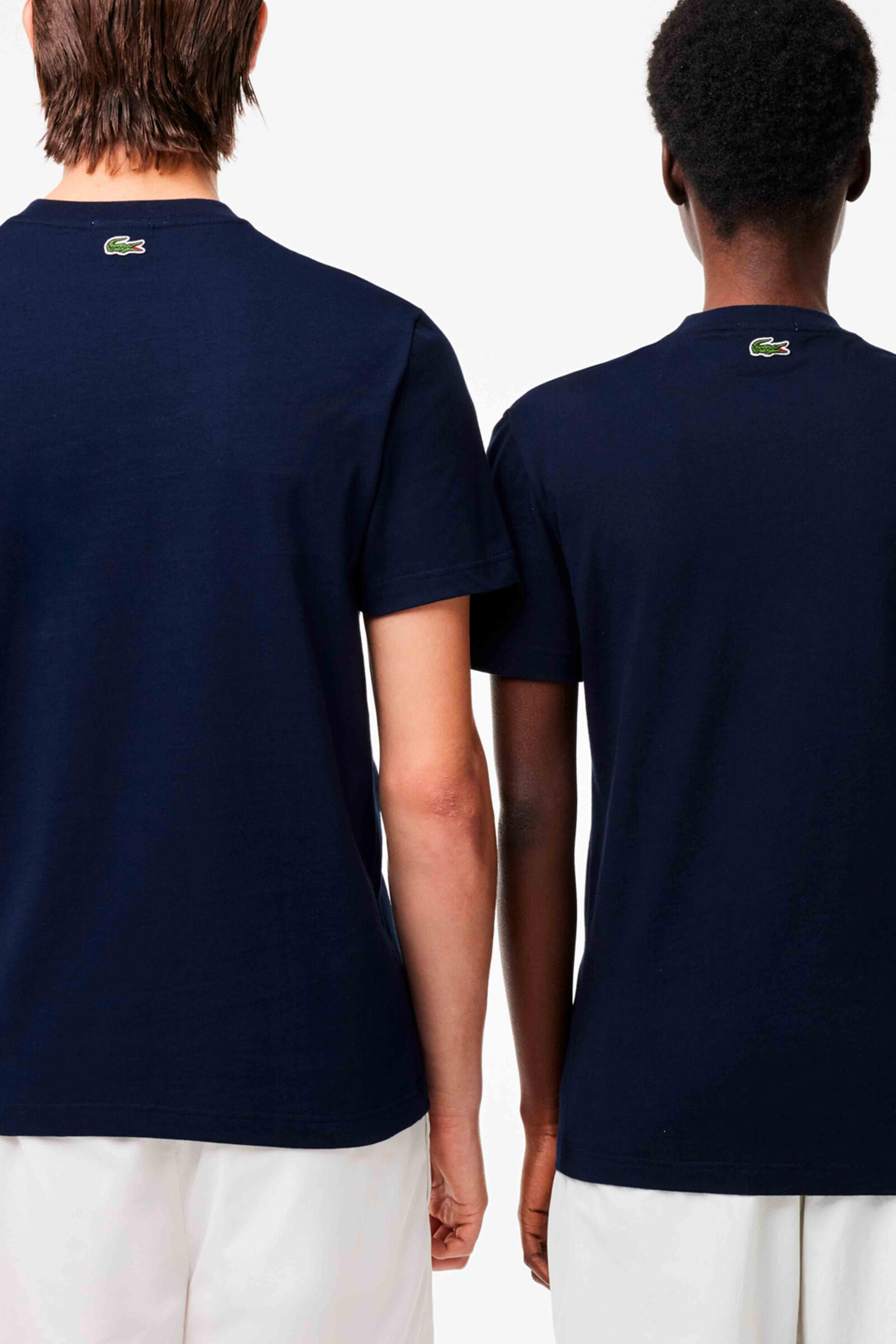 Lacoste - Camiseta Azul TH1218-166 4/4