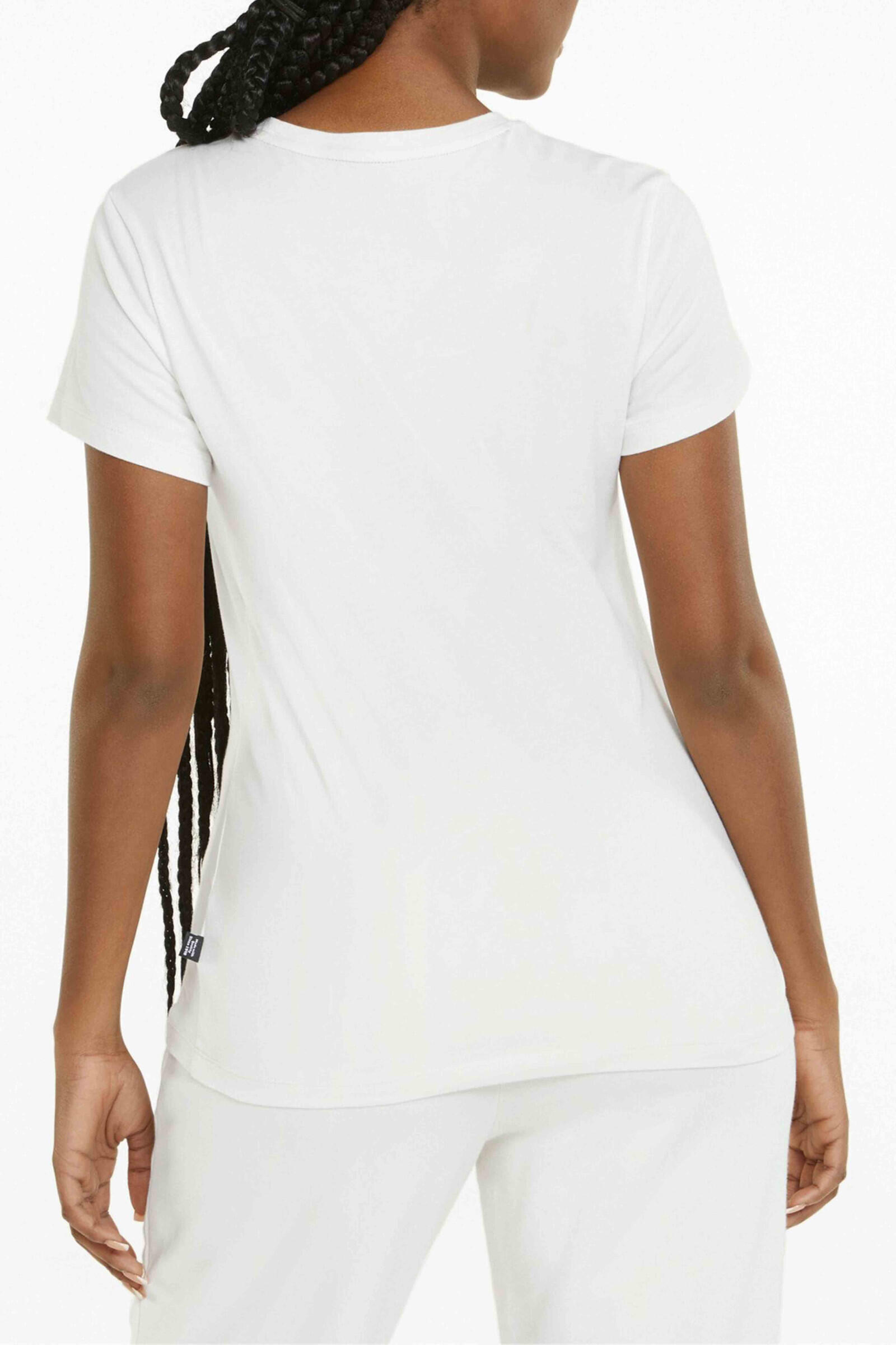 Camiseta bordada mujer Puma Essentials+ 4/4