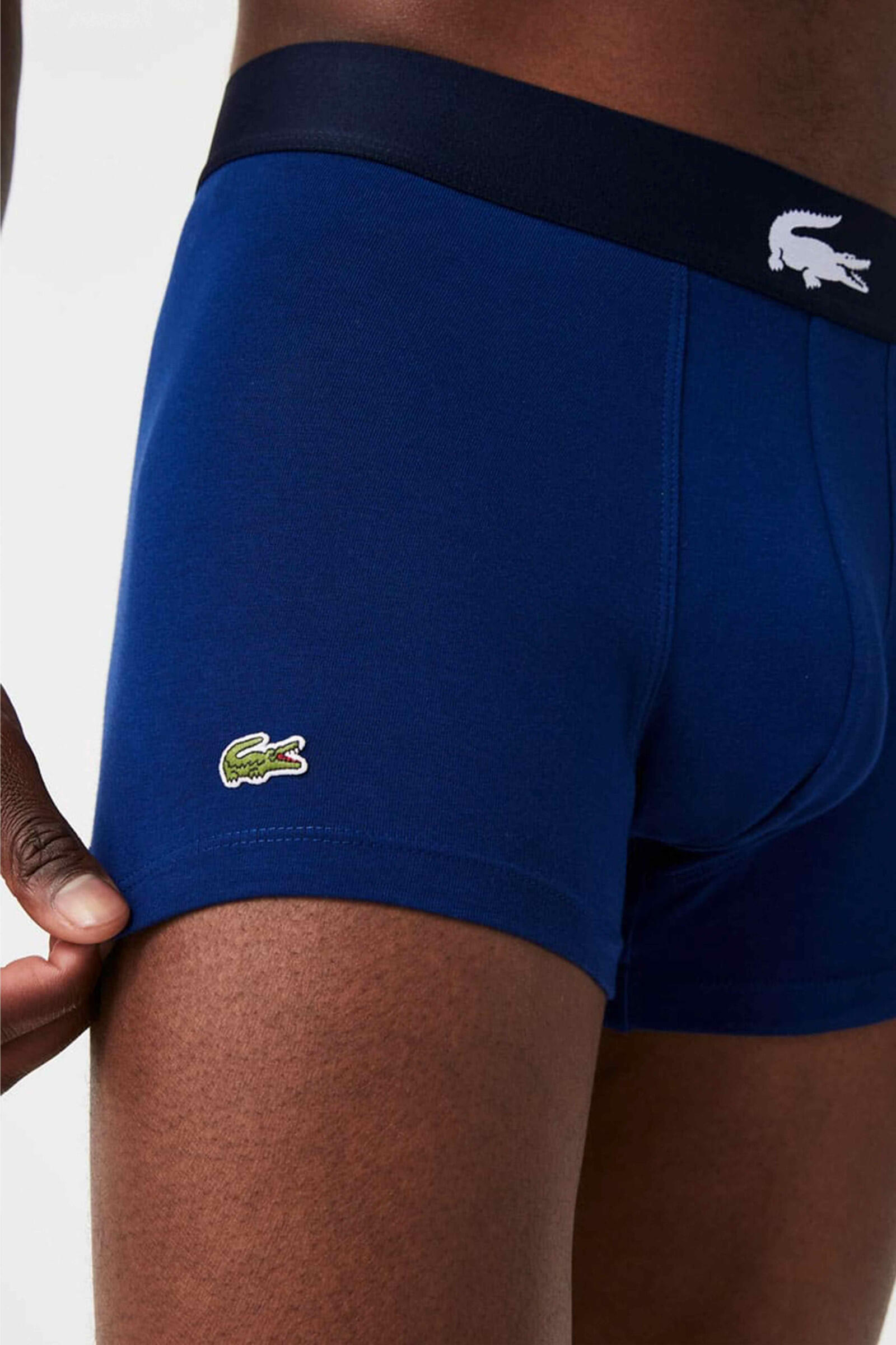 Pacote de cuecas Lacoste Courts para homem 5/5