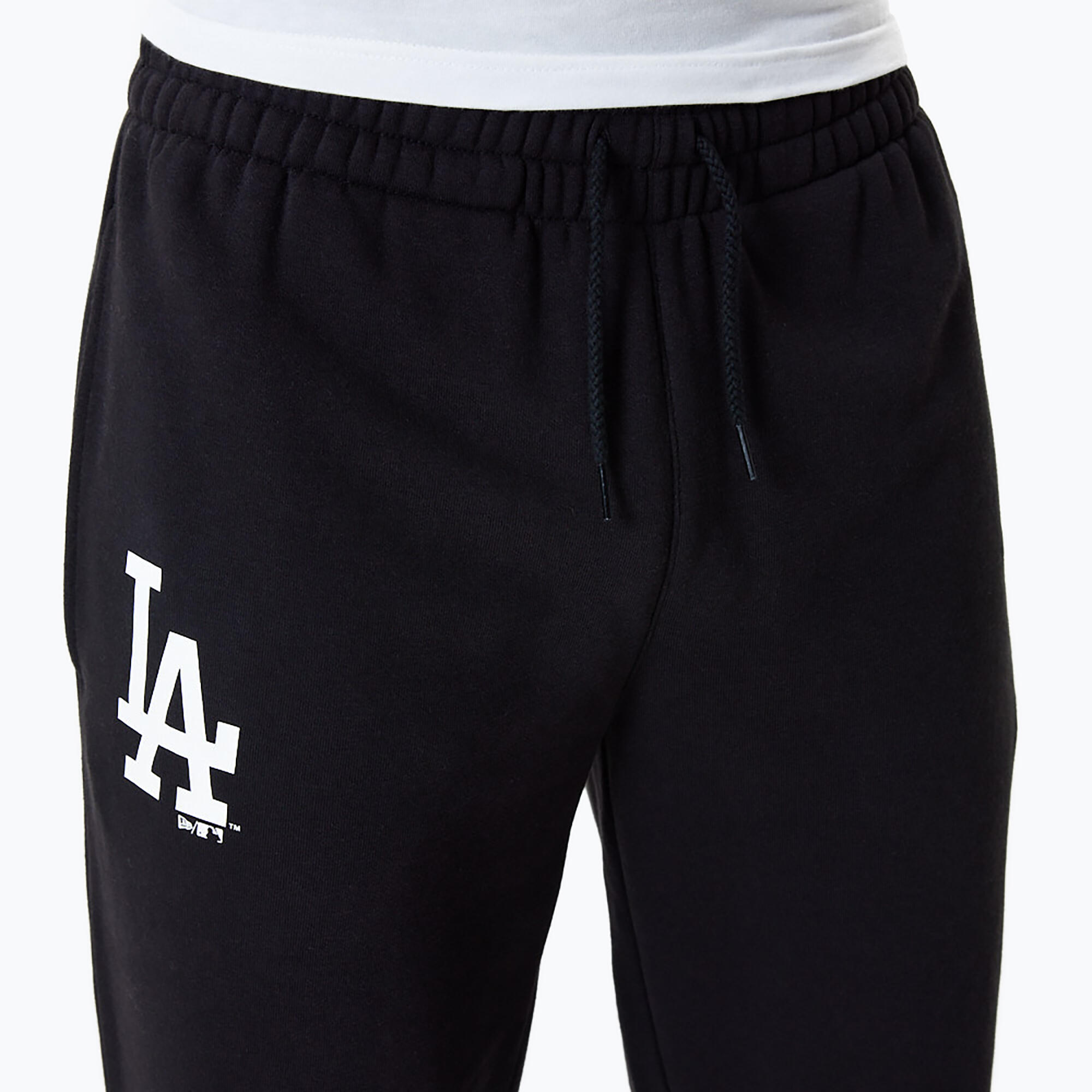 Spodnie męskie New Era MLB Essentls Jogger Los Angeles Dodgers 4/5