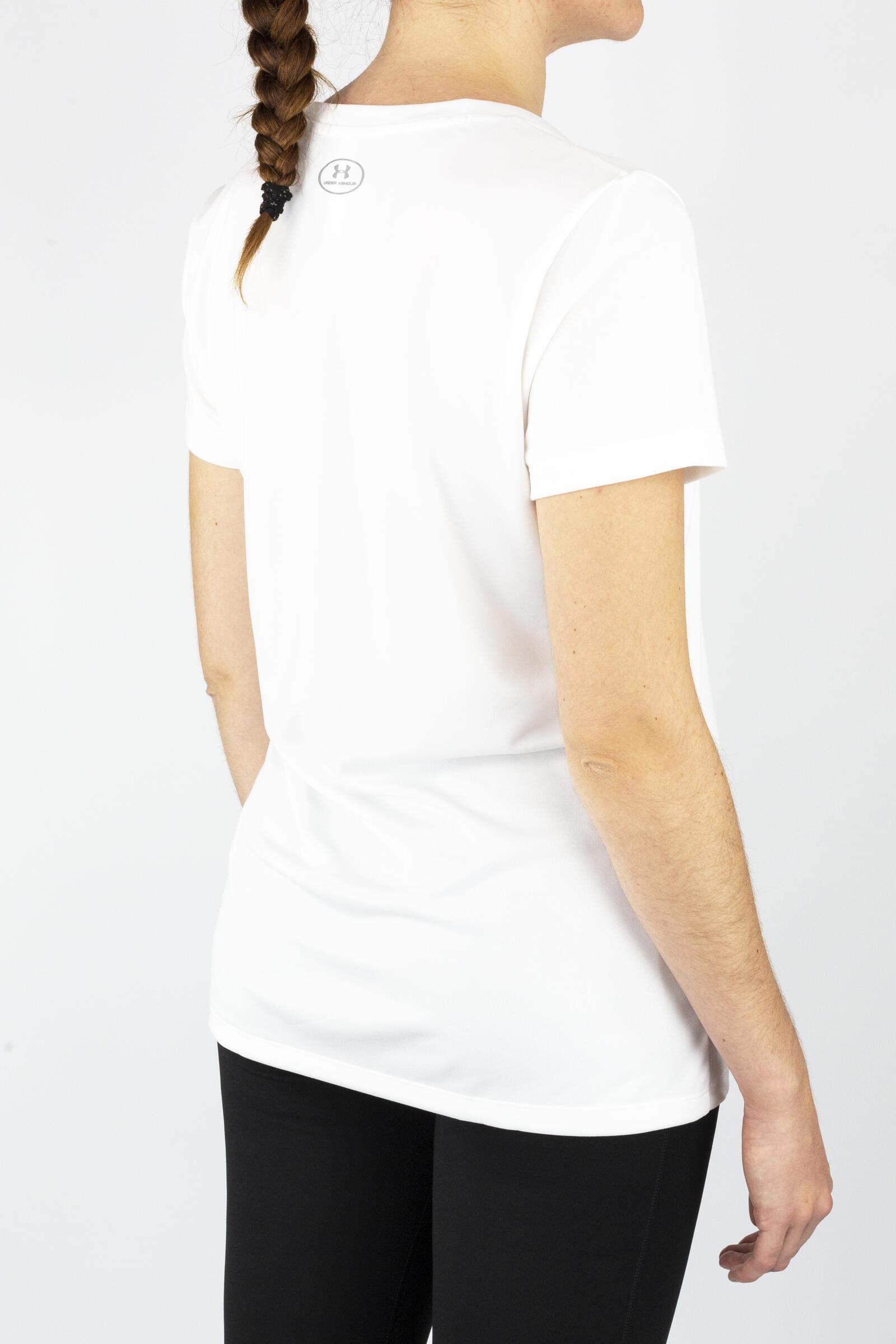 Under Armour Camiseta De Manga Corta Ua Tech Blanco 3/5