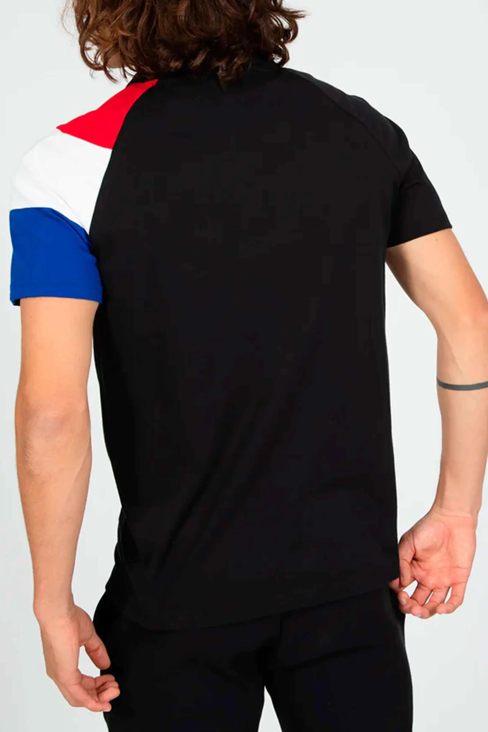 Tshirt Le Coq Sportif BAT TEE SS NÂ°1 M Noir 4/4