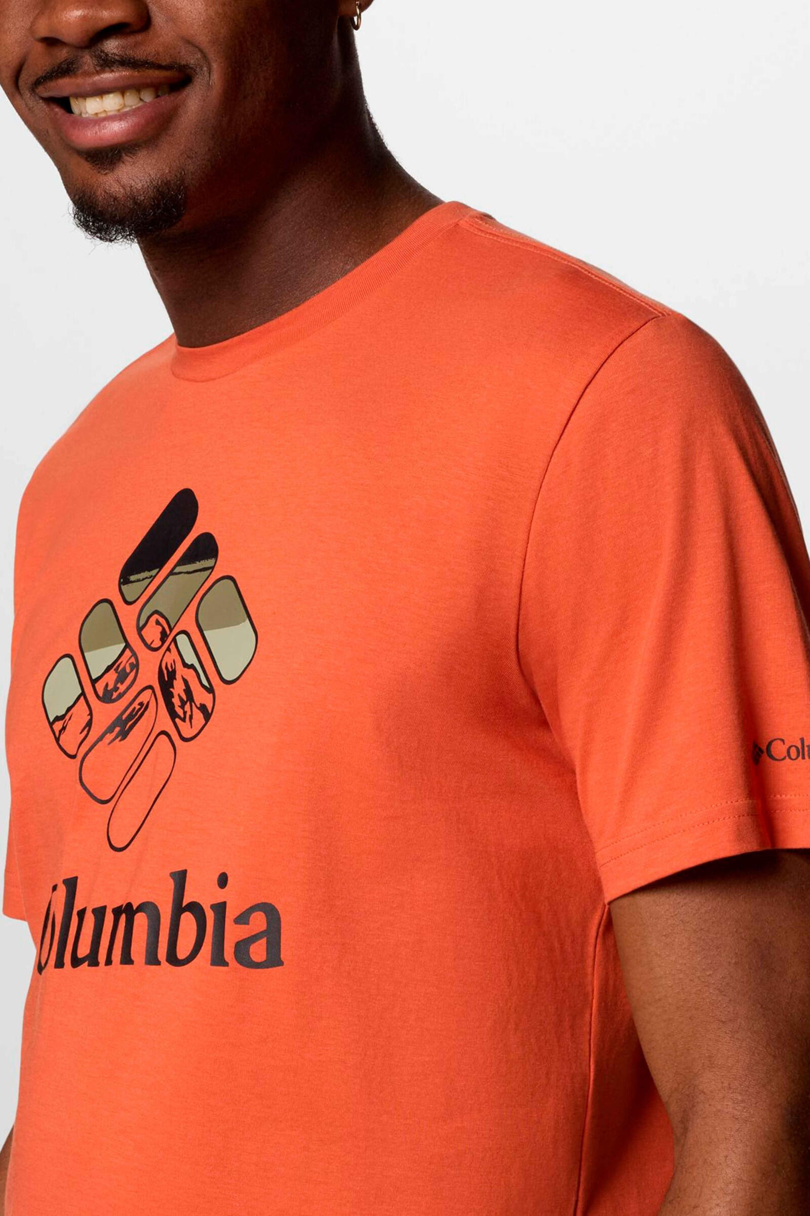 Columbia Camiseta Rapid Ridge Rojo 4/5