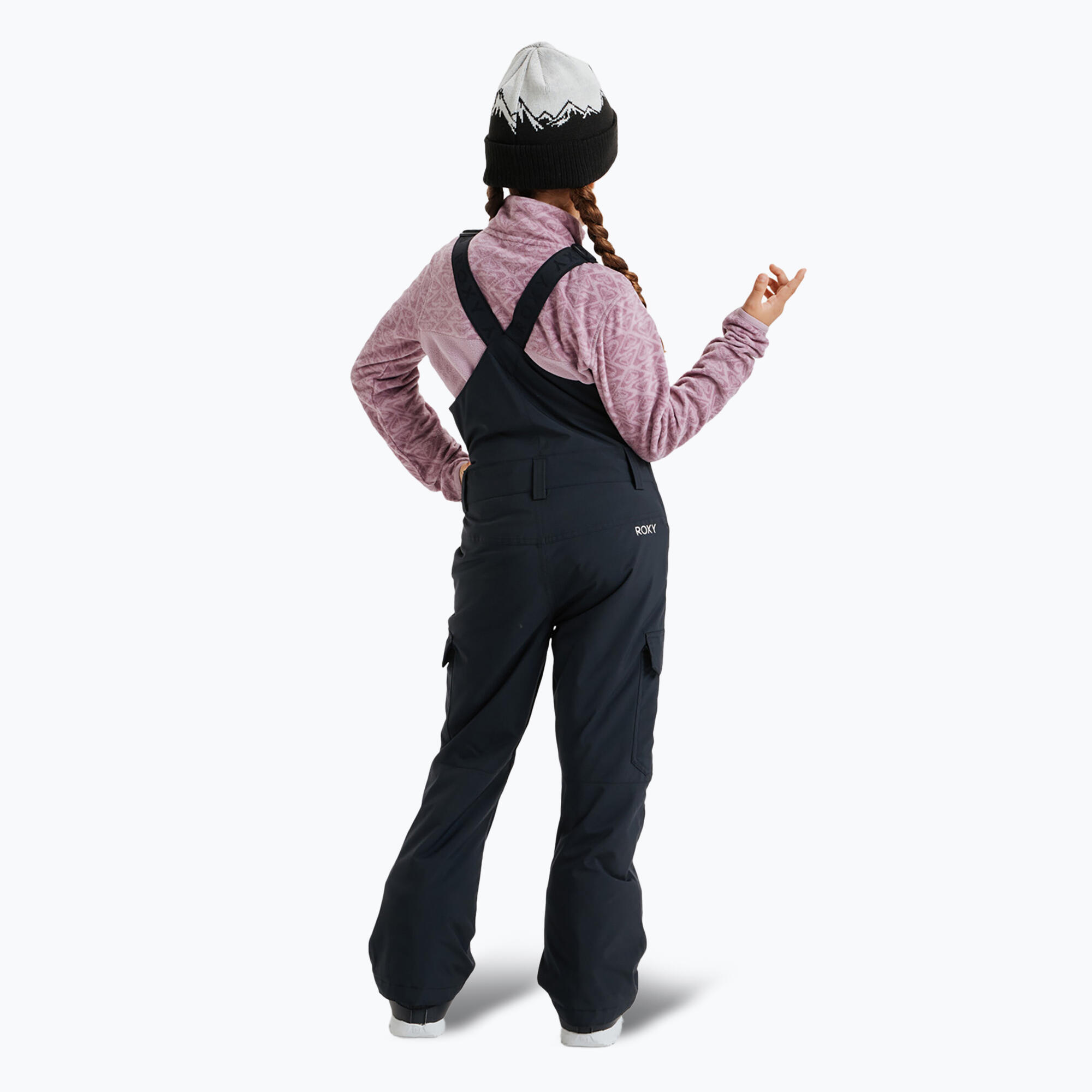 Pantaloni da snowboard per bambini ROXY Non Stop Bib Girl 2/3