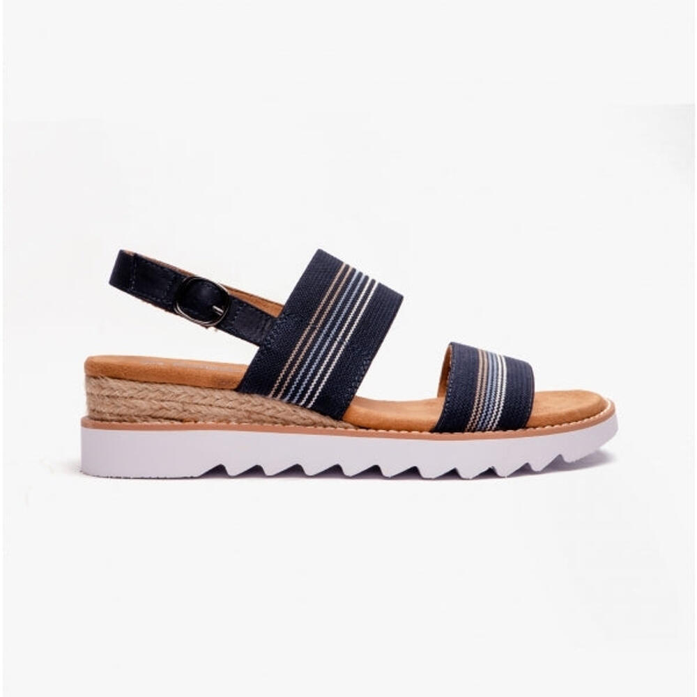 SANDALE FEMME Skechers Desert Kiss Hi Elastico BLEU 1/5