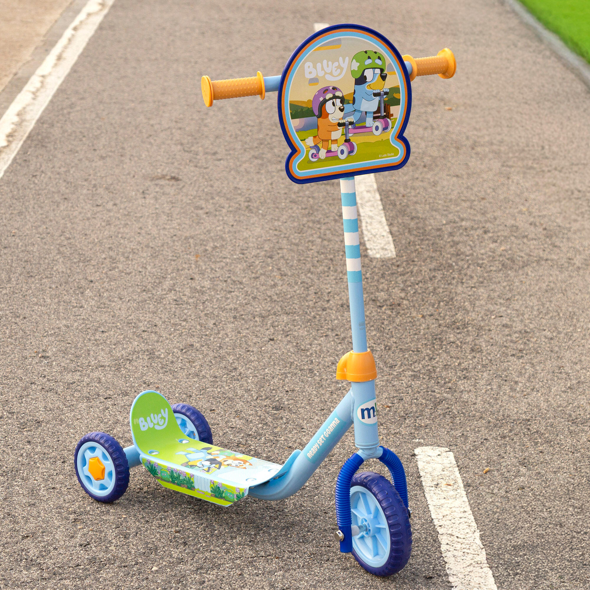 Bluey Patinete 3 ruedas 58x36x65-70 cm máx. 20 kg 2/7