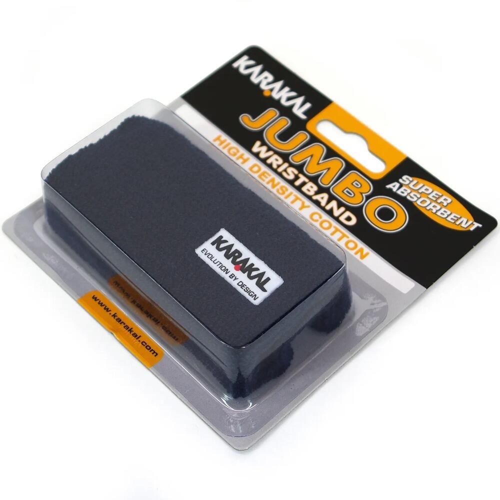 Karakal Jumbo Wristband 1 Pack - Navy 2/3