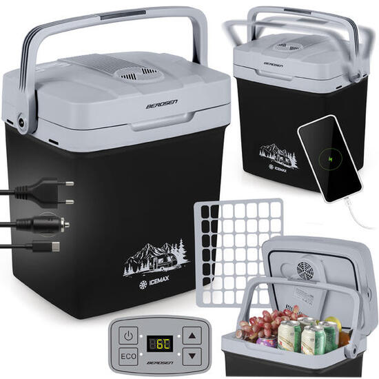 Lodówka turystyczna samochodowa Berdsen 12V/230V 26l
