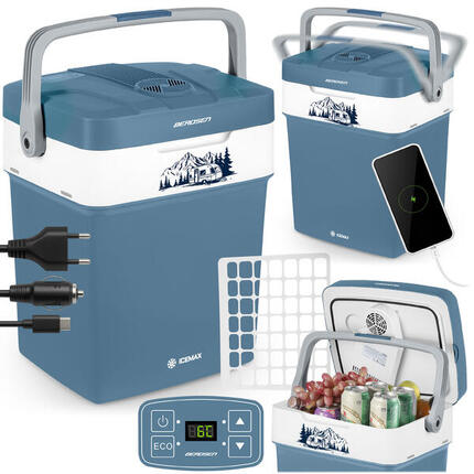 Lodówka turystyczna samochodowa Berdsen 12V/230V 29l