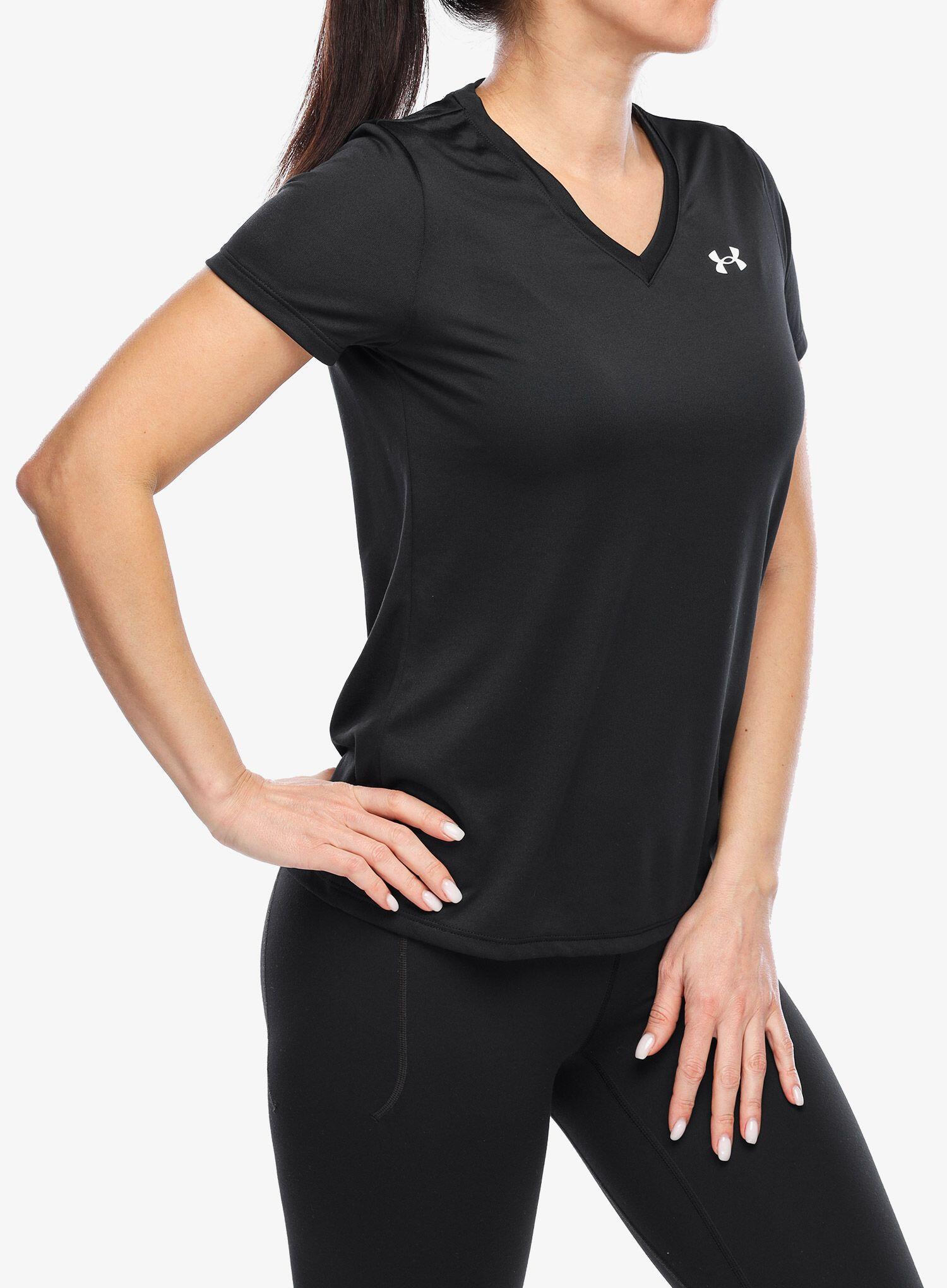 Koszulka treningowa damska Under Armour UA Tech V-Neck 3/5