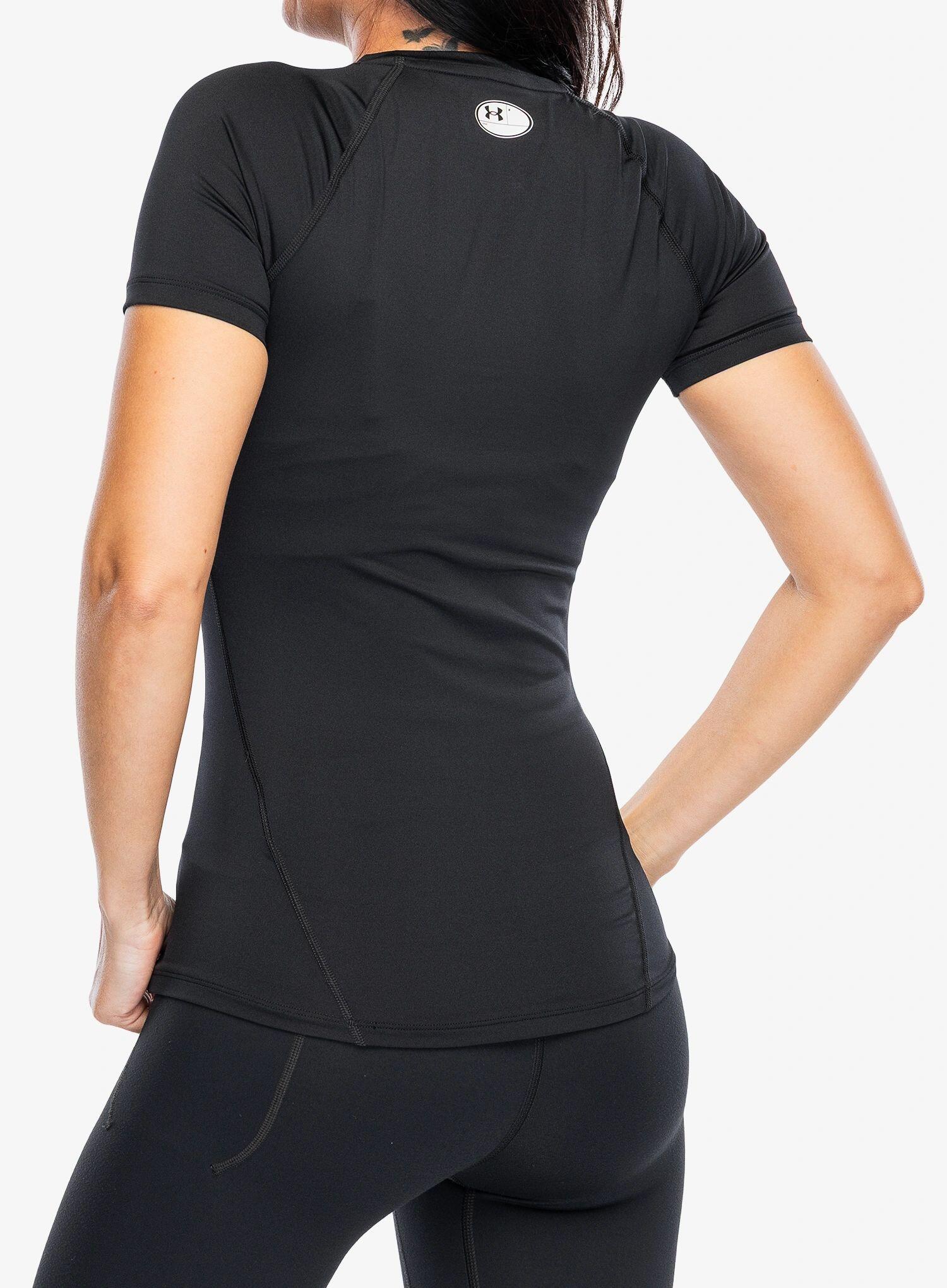 T-shirt d'entraînement femme HeatGear Compression Under Armour 2/6