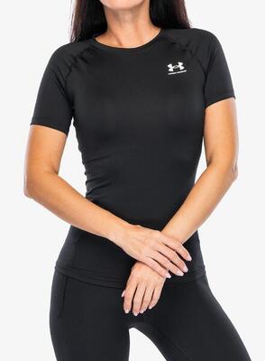 Under armour heatgear compressie trainings-t-shirt voor dames