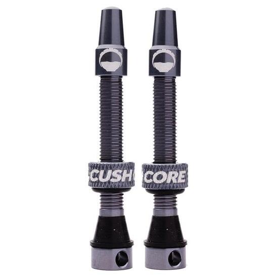 Cushcore Tubeless-Ventil – 44 mm (Paar) – Titan