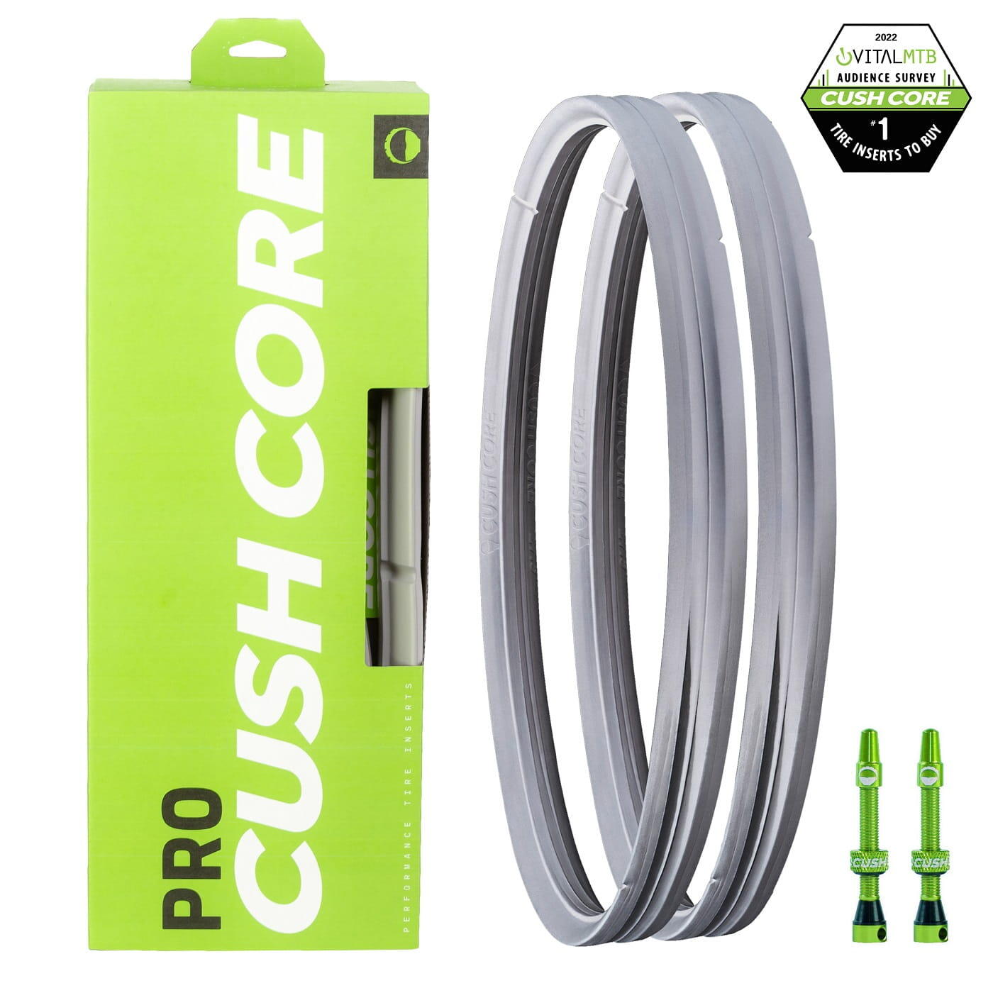 CUSHCORE Inserto in schiuma Cushcore Pro - 29" (coppia, valvole incluse)