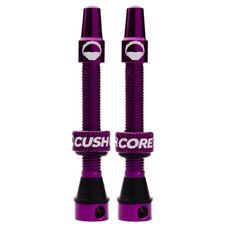 Cushcore tubeless valve - 44mm (pair) - purple