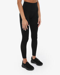 Leggings de fitness synthétiques noirs pour femmes