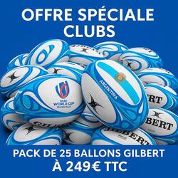 25 Ballons de Rugby Gilbert Argentine Coupe du Monde 2023