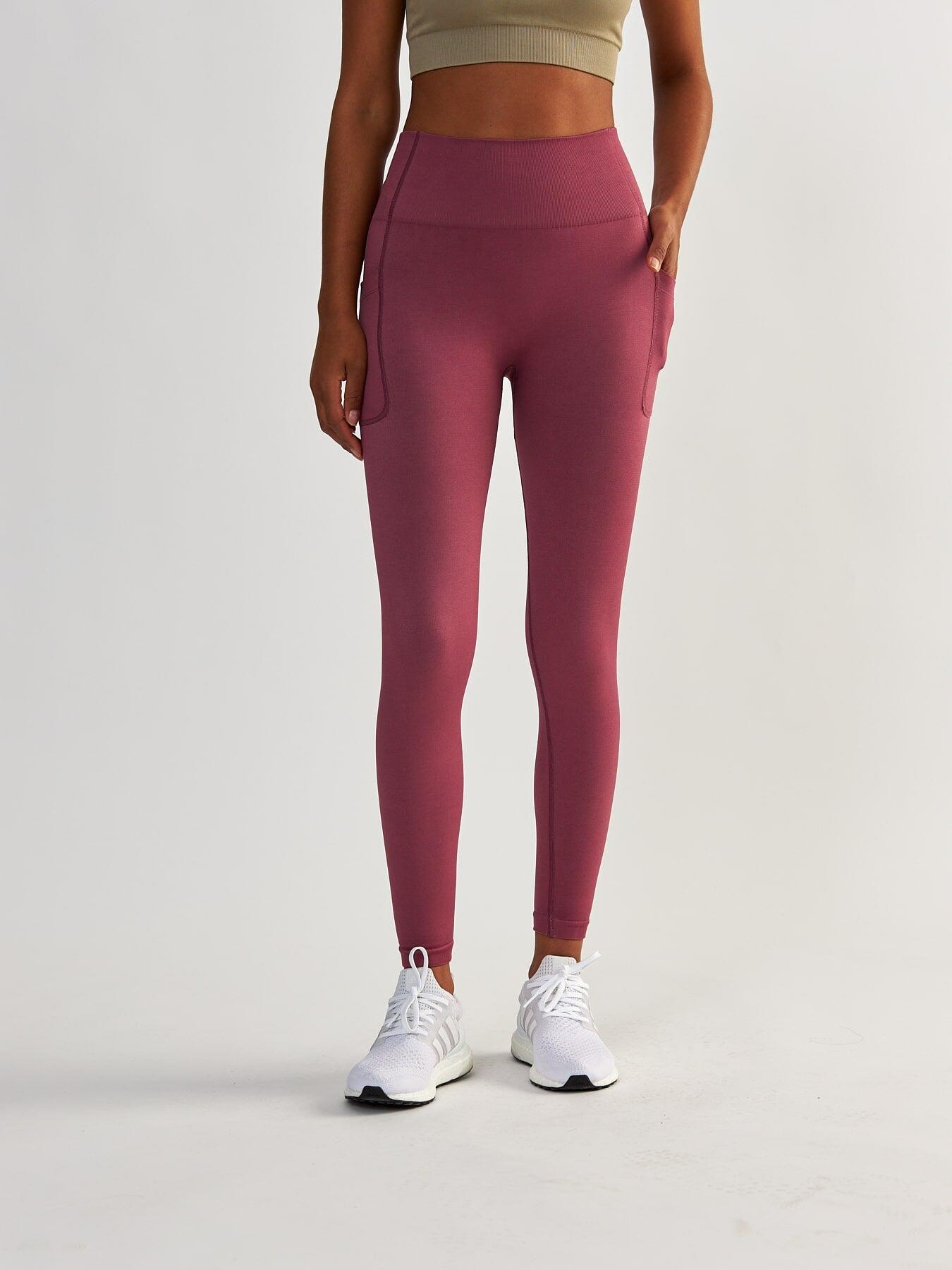 Legginsy fitness damskie Beshaped Lift Me Up z kieszeniami 5/7
