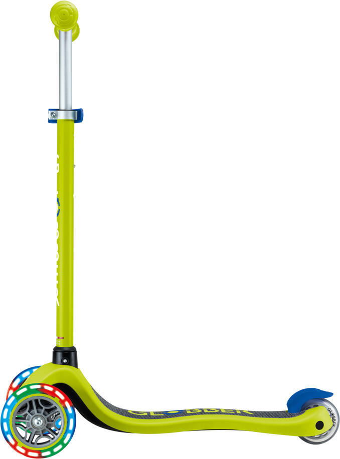 Globber Mini tRougetinette | Primo Lights | Lime vert - Navy blue 3/7