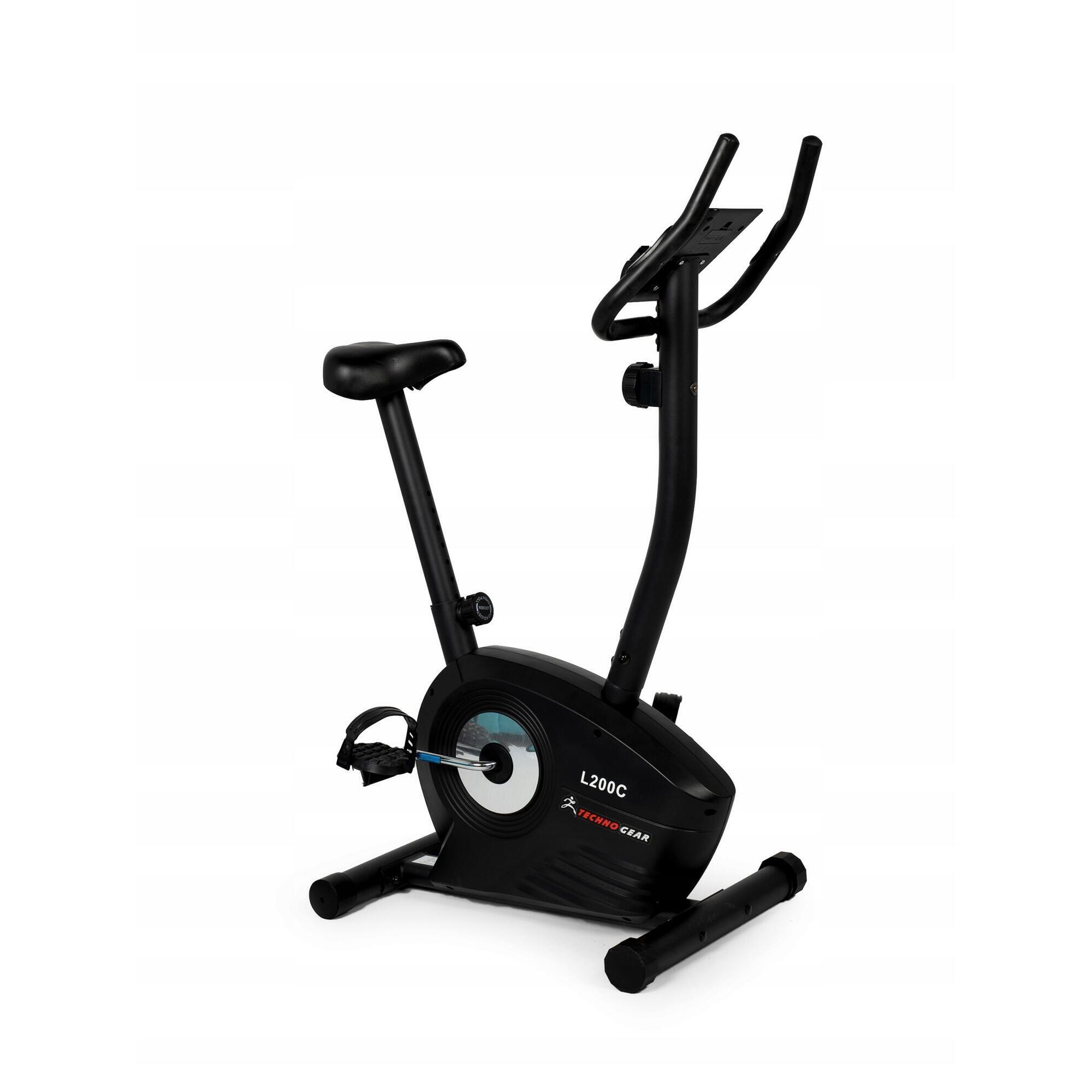 ROWER TRENINGOWY STACJONARNY magnetyczny pionowy Techno Gear LC200 PRO