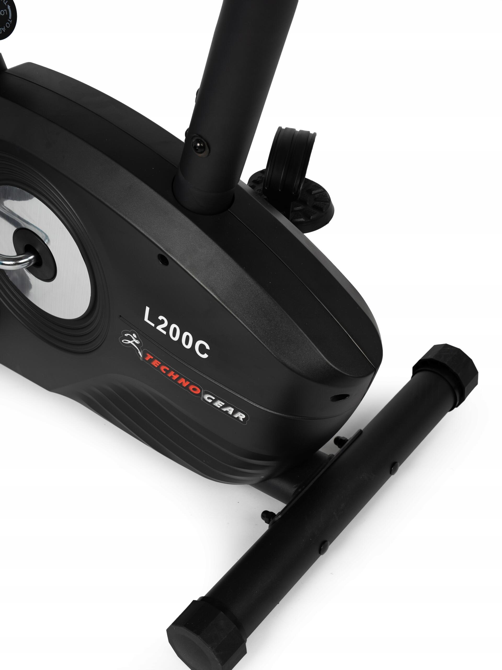 ROWER TRENINGOWY STACJONARNY magnetyczny pionowy Techno Gear LC200 PRO 6/7