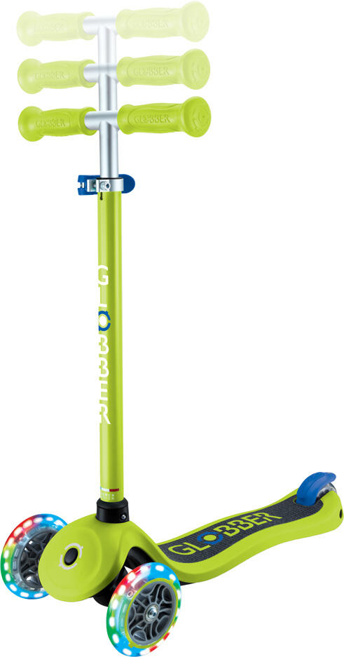 Globber Mini tRougetinette | Primo Lights | Lime vert - Navy blue 5/7
