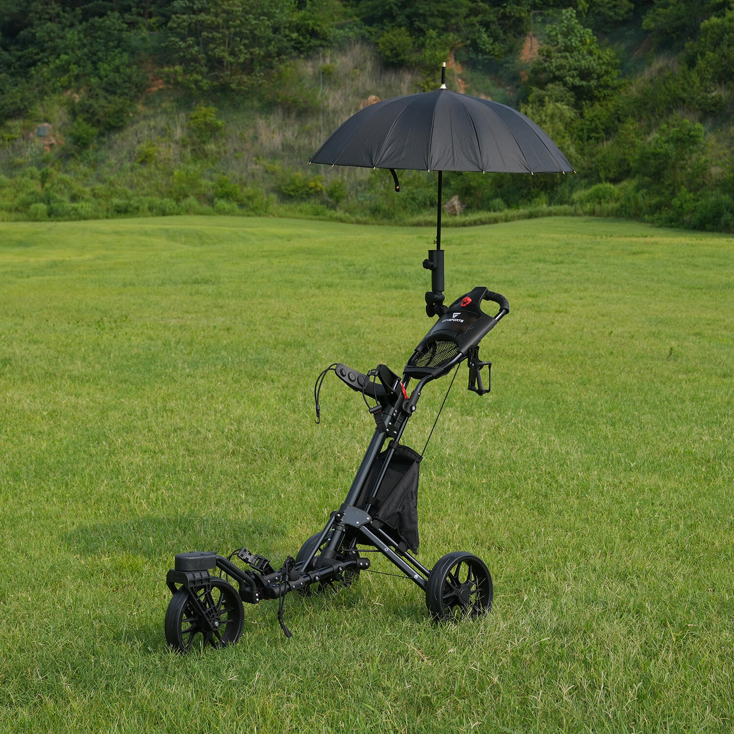 Golfový vozík se 3 kolečky BC3 360° 6/7