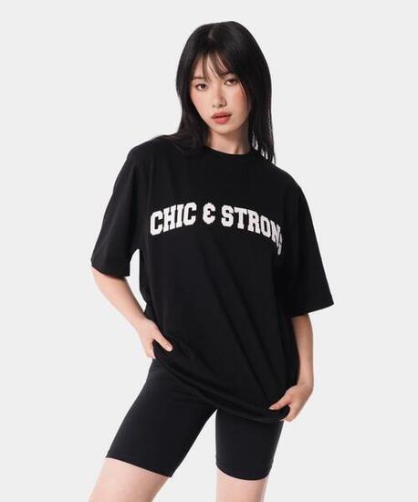 T-shirt dla kobiet sportowy Carpatree Varsity Chic