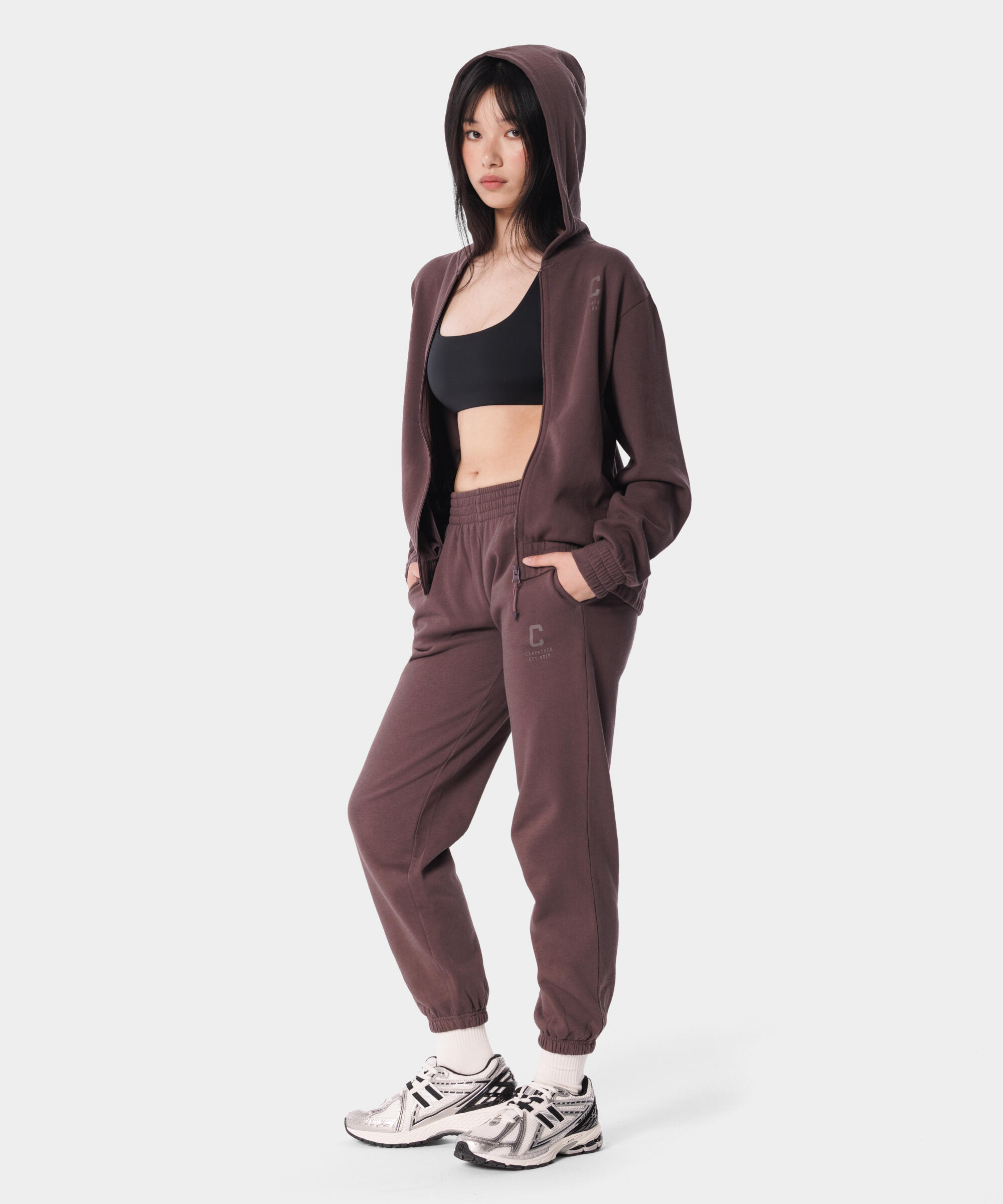 Spodnie dresowe sportowe dla kobiet Carpatree Varsity Chic 4/5