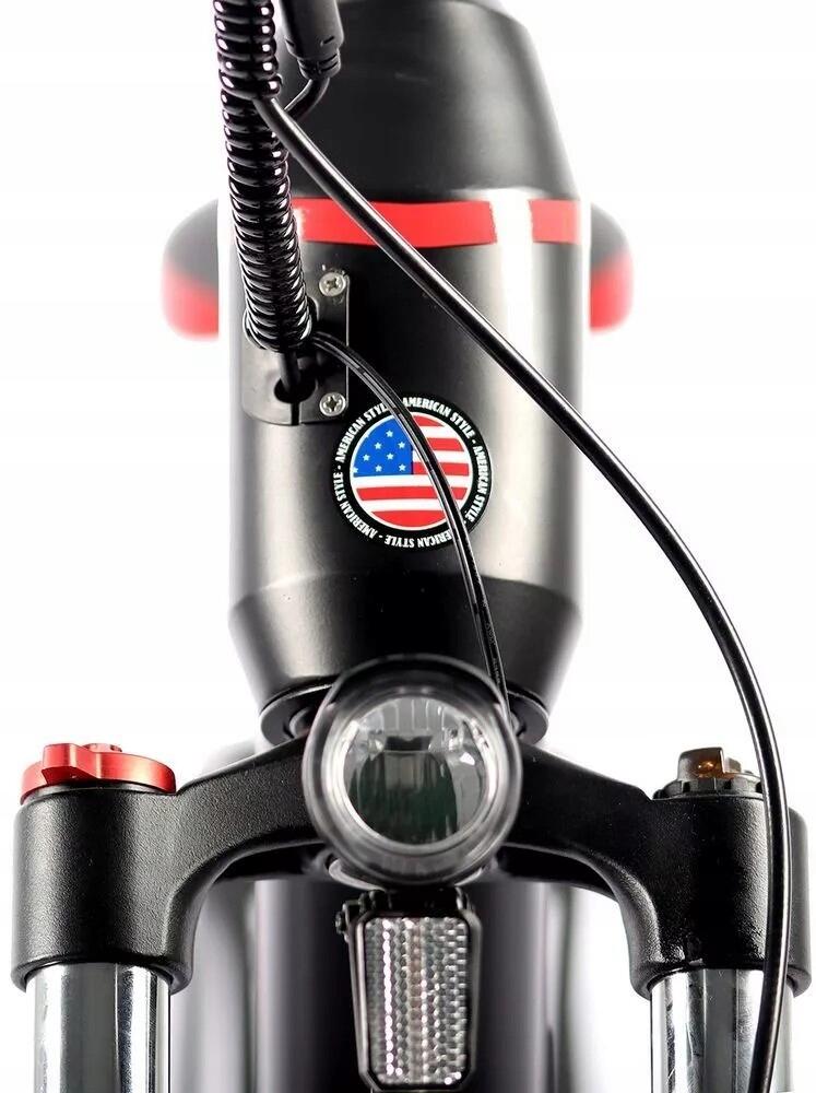 Rower elektryczny Trekkingowy NASA USA Mimas E-BIKE 27,5" Czarny 468wh 4/7