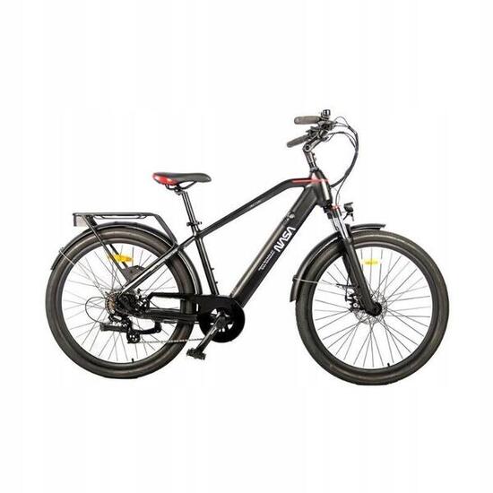 Rower elektryczny Trekkingowy NASA USA Mimas E-BIKE 27,5" Czarny 468wh