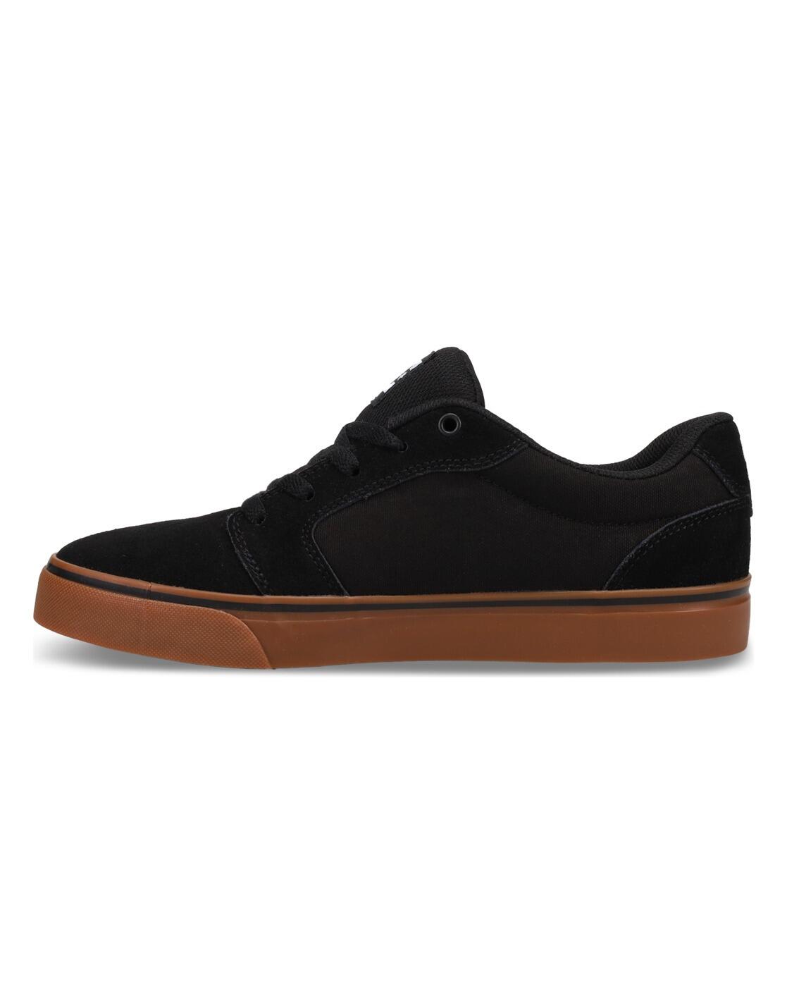Zapatillas de piel ANVIL Negro Hombre 3/4
