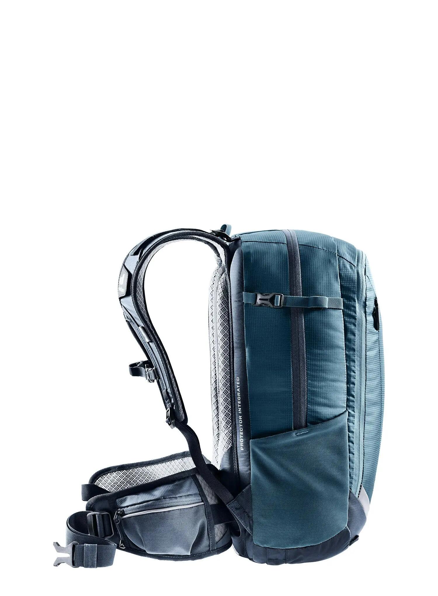 Sac à dos VTT Deuter Flyt 14 L with ventilated back, TÜV/GS Atlantique Ink 3/7