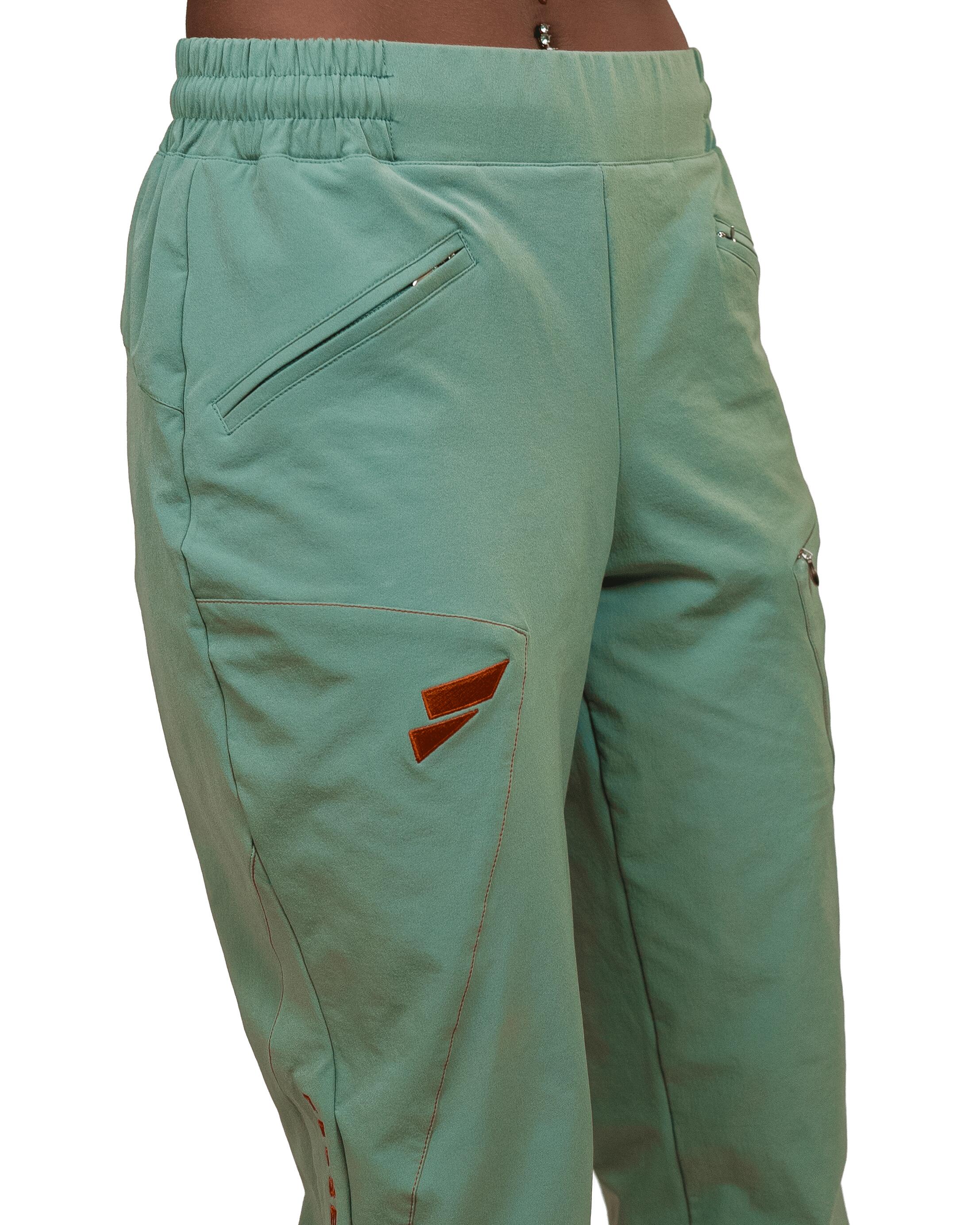 Boulderhose Türkis Frauen 5/7