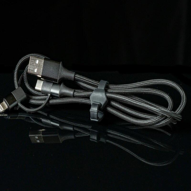 Powertech 2 in 1 Charging Cable 3/4