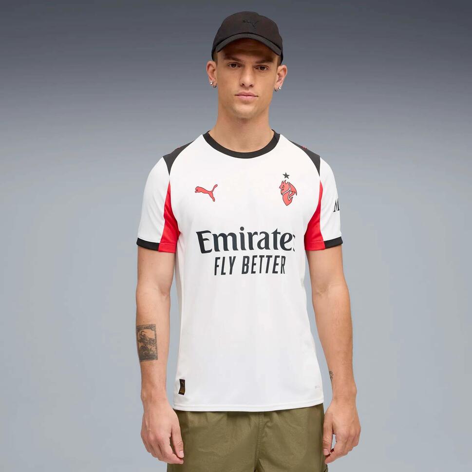 Puma Acm Wyjazdowa Koszulka Replika T-Shirt Dorosłych