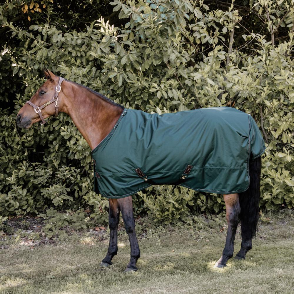 Couverture d’hiver - 1680D - 155 cm / 6'9 - Fourrure de lapin vegan - Vert foncé 3/5