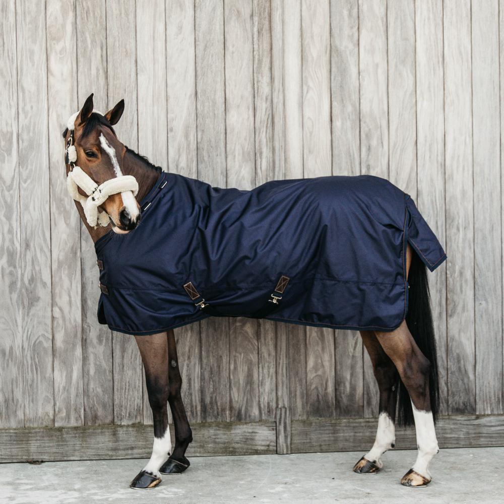 Turnout rug all weather waterproof pro navy 125-5'9 160 g 4/5