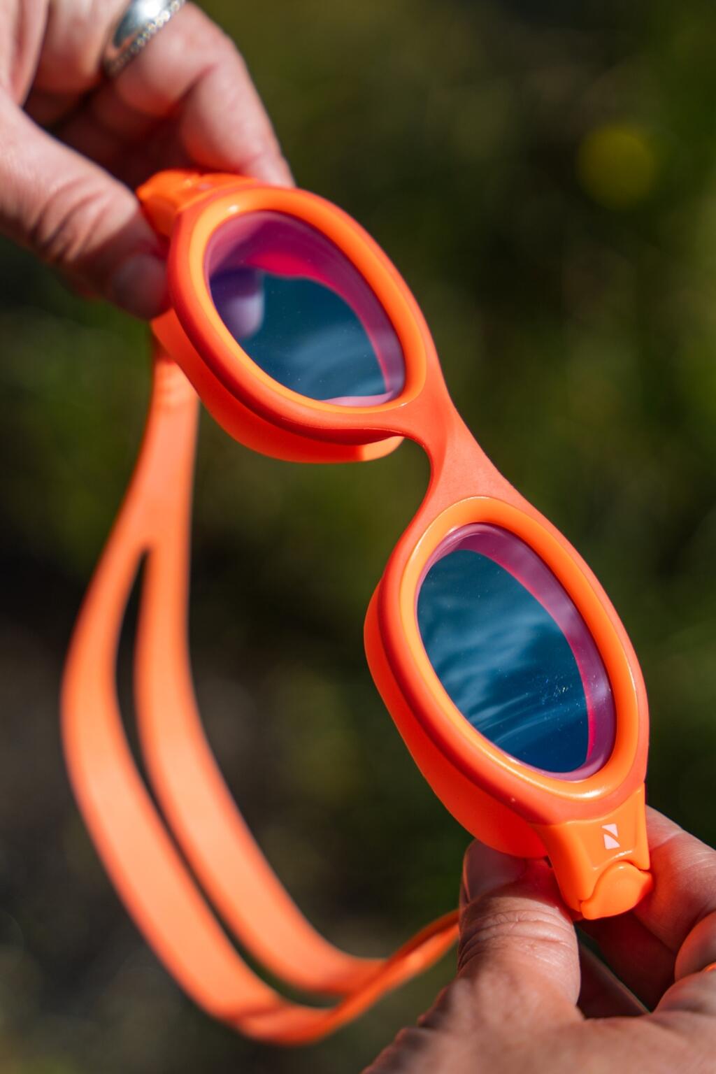 Lunettes natation Zone3 Venator-X Tinted polarisées bleu/orange 4/6