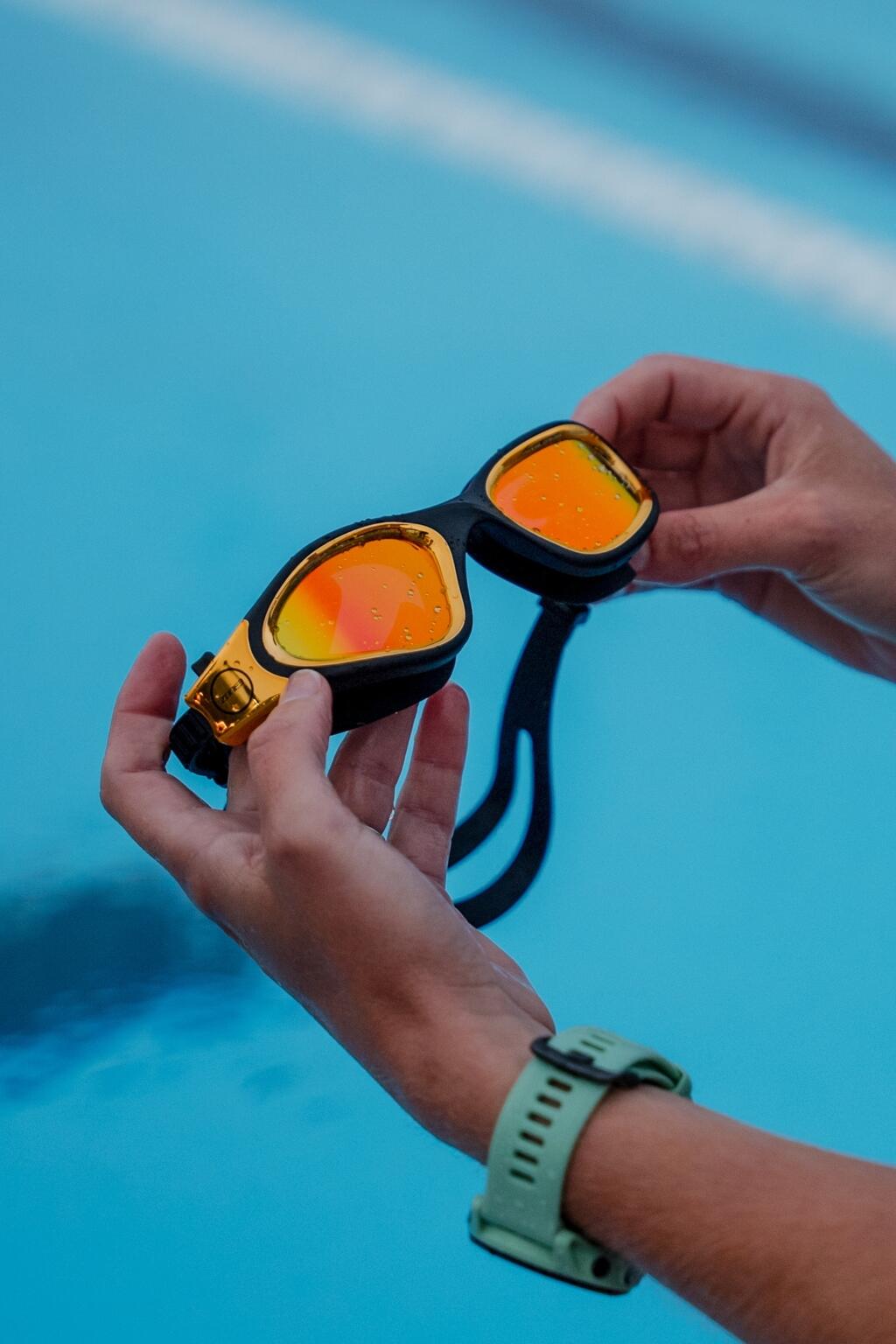 Vapour Lunettes De Natation - Noir / Gold 6/6