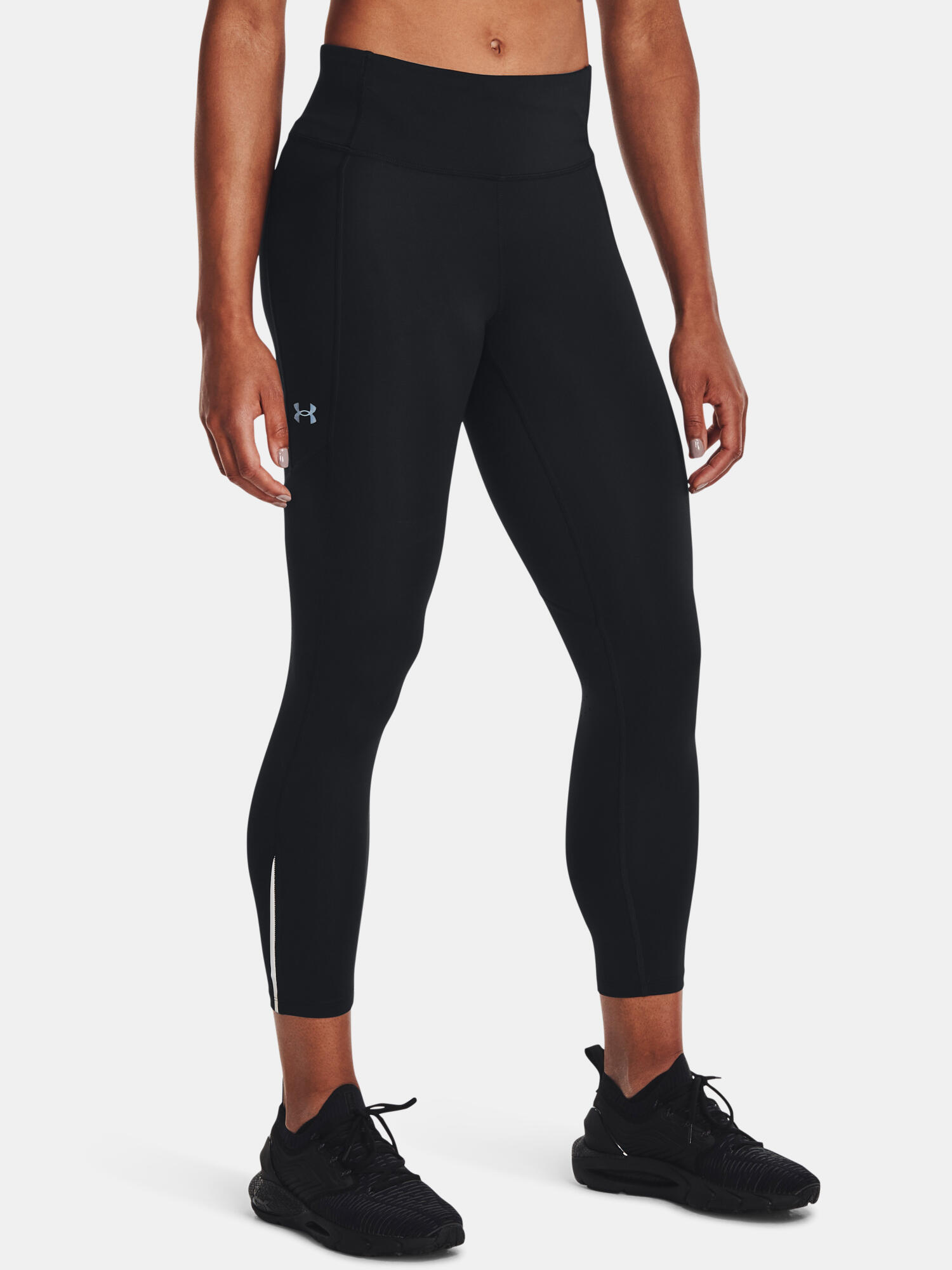 Calças de corrida femininas Under Armour Launch Ankle 1/7